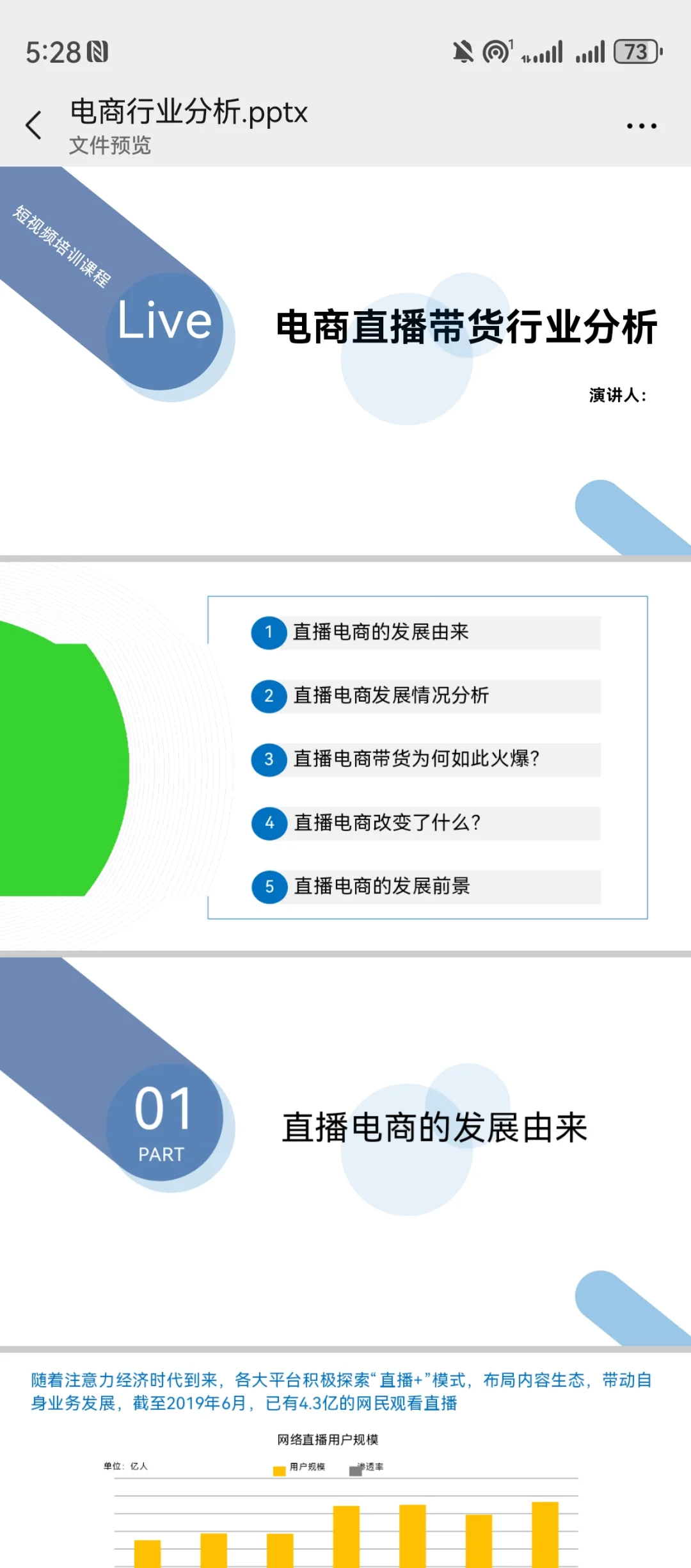 电商行业分析PPT