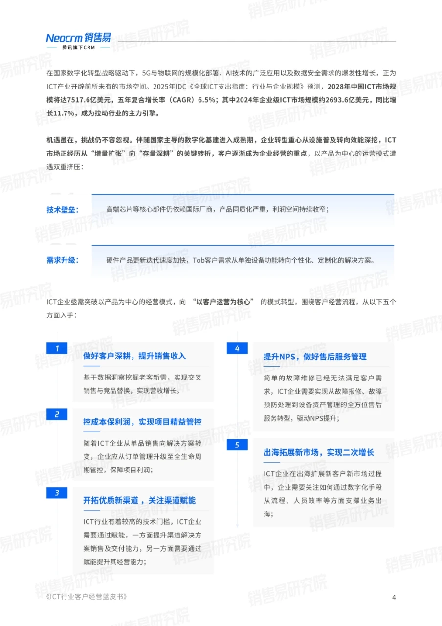 2025年ICT行业客户经营实践蓝皮书