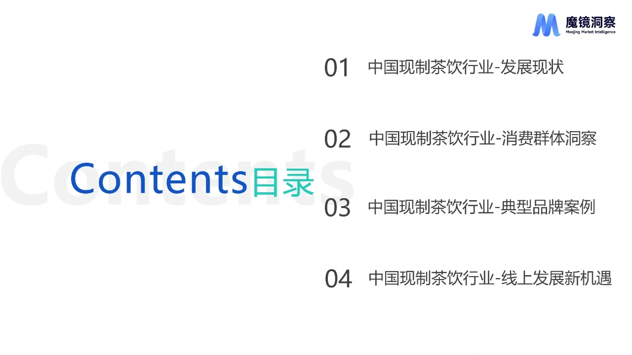 2023现制茶饮行业市场机会点研究