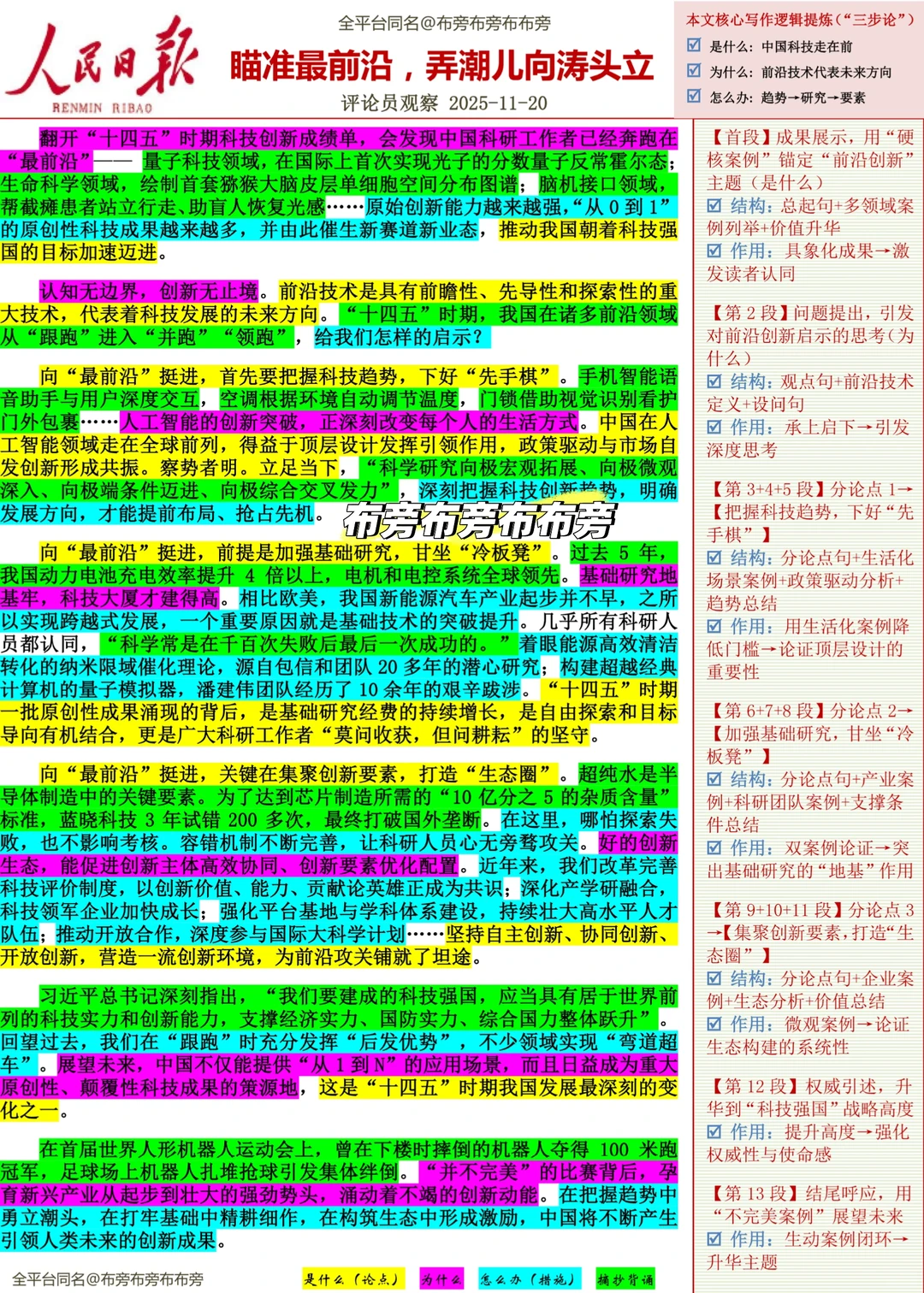 人民日报精读20251120