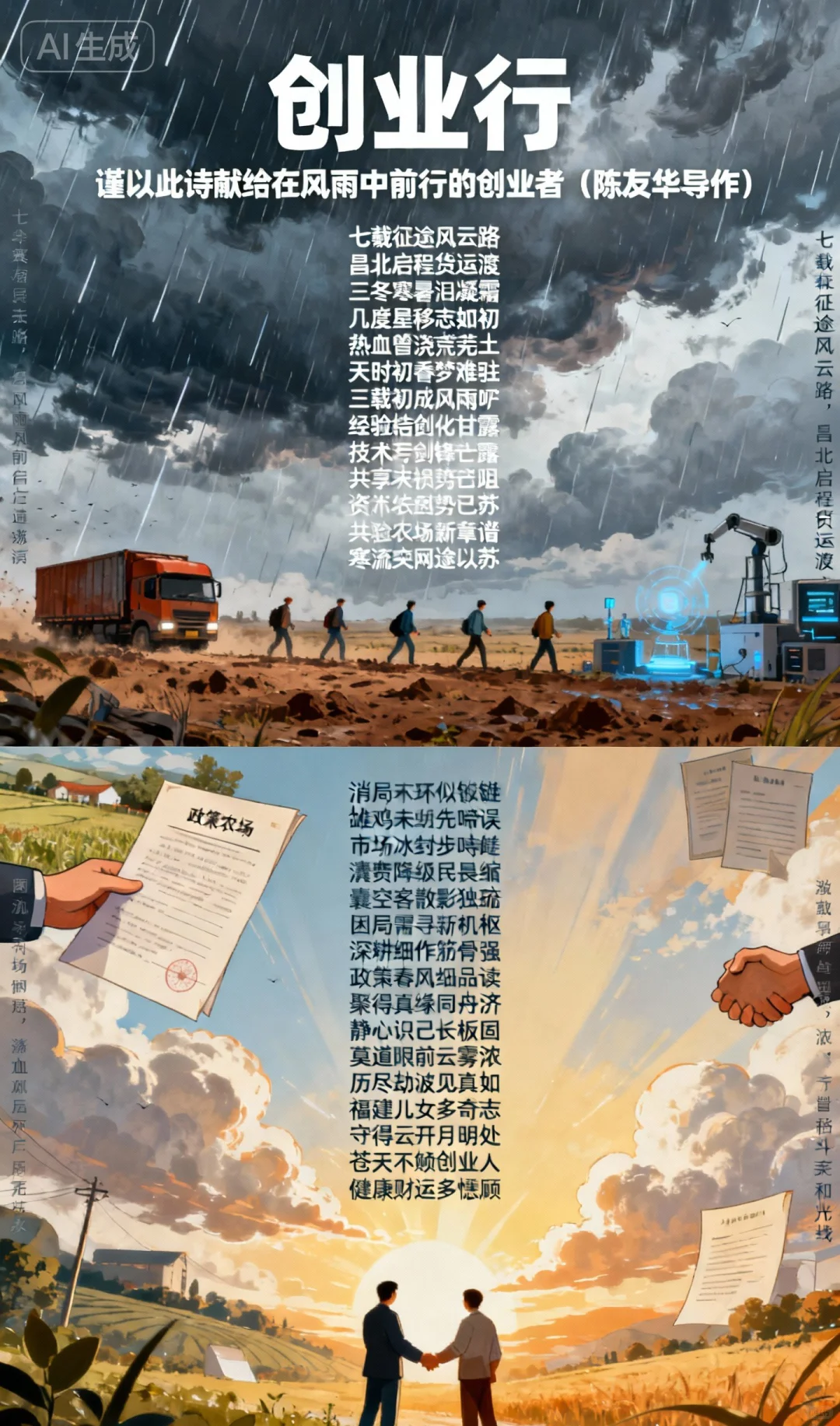 创业行（陈友华导作）