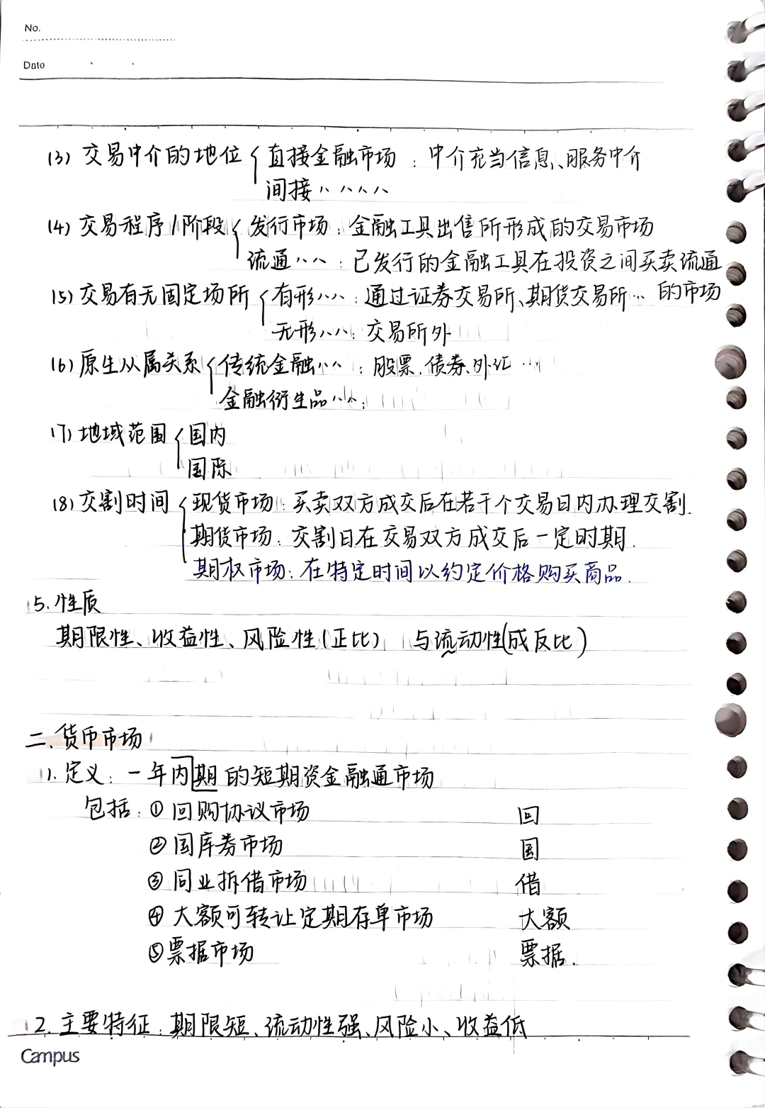 货币金融学笔记3——金融市场