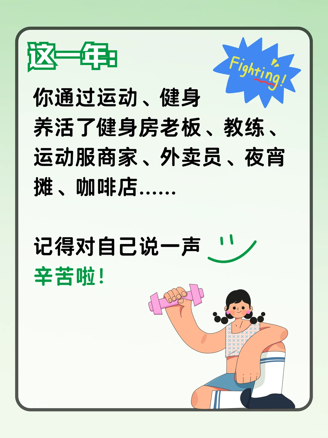 一条PLOG总结「健身人」的2024‼️