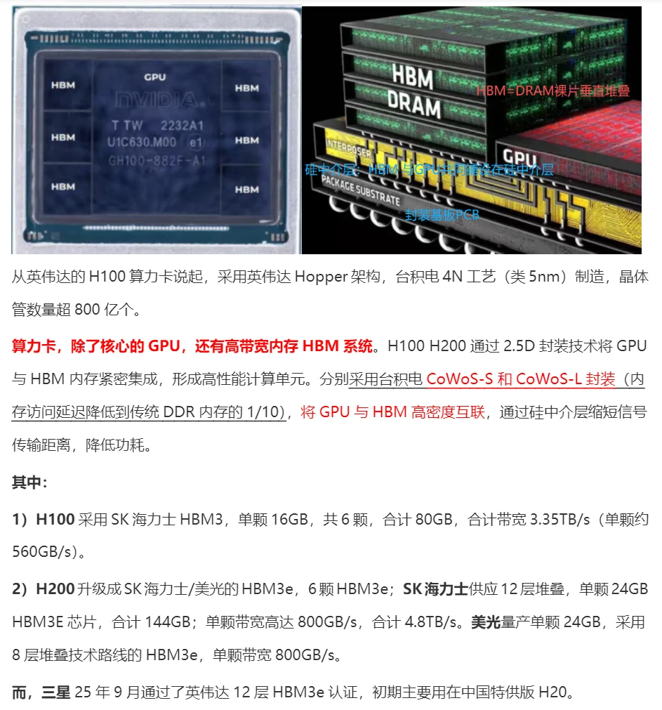 存储大周期之 HBM 与 DRAM 的竞争格局