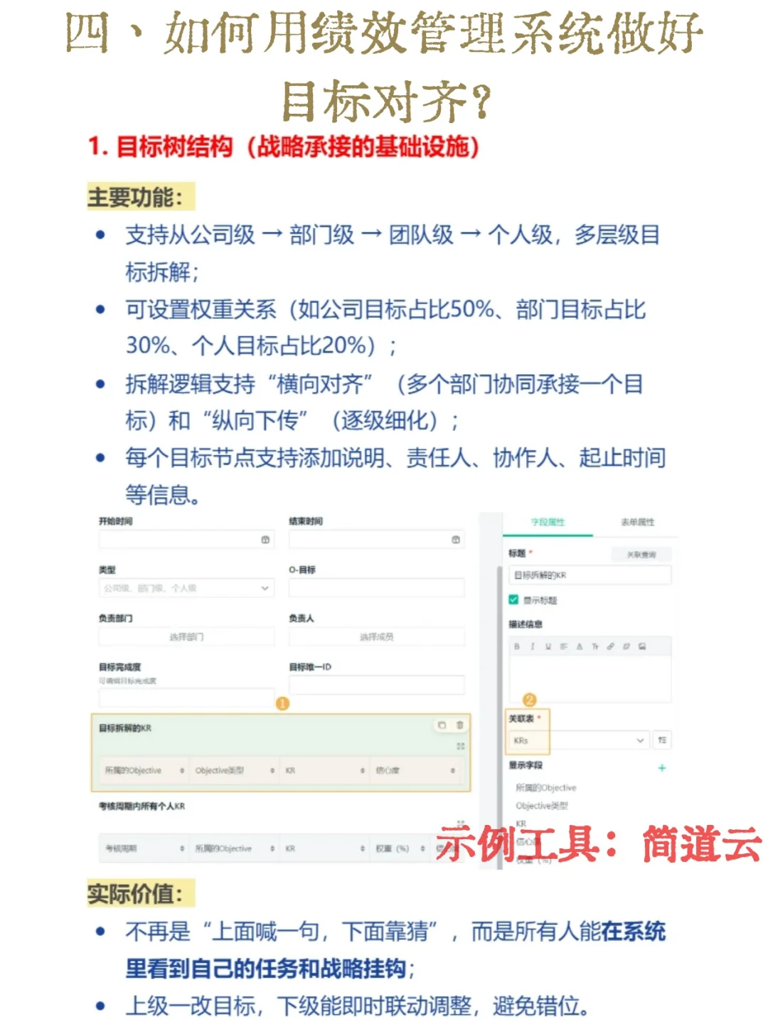 做绩效管理，目标对齐和激励才是关键！