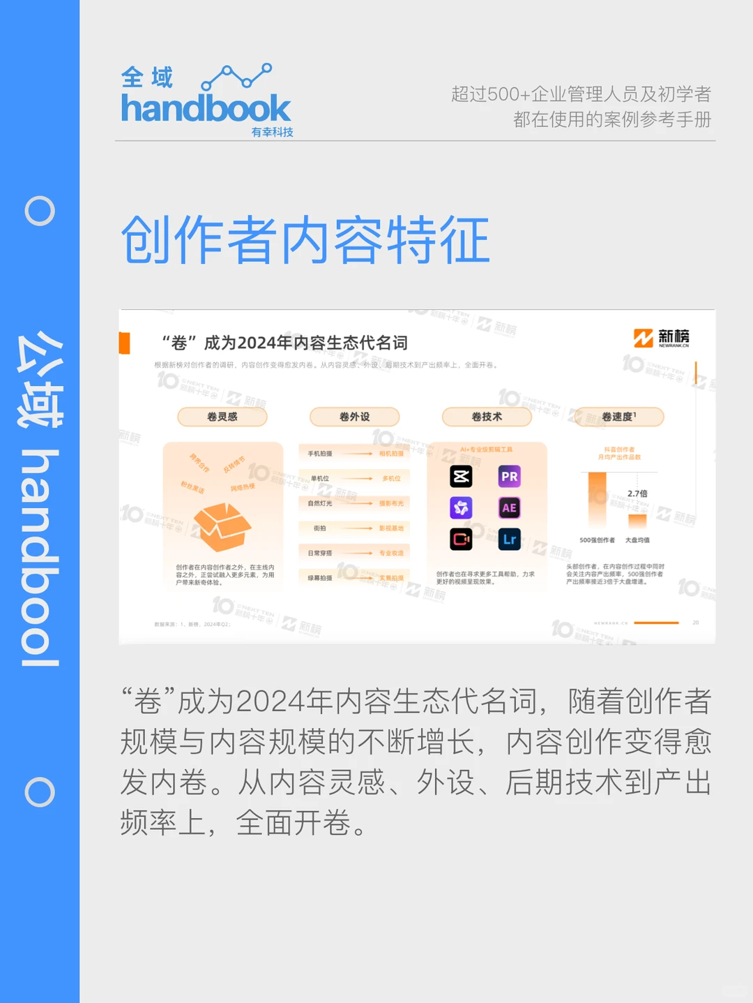 新榜发布，2024年内容创作者生态报告