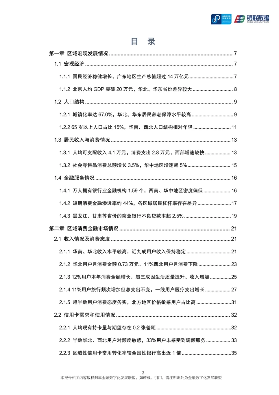 78页报告读懂 | 区域消费金融市场研究