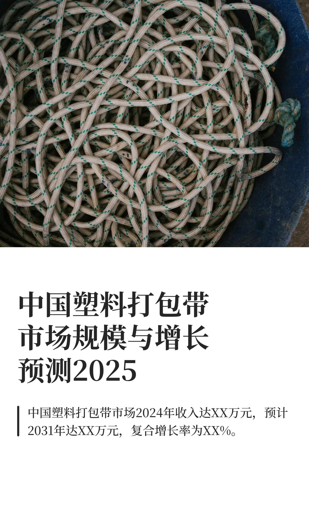 中国塑料打包带市场规模与增长预测2025