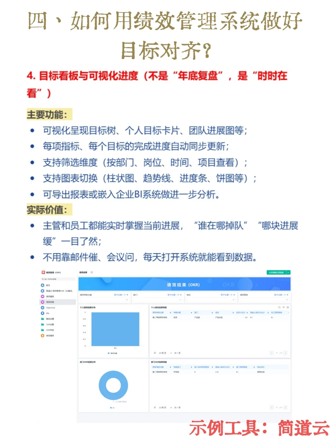 做绩效管理，目标对齐和激励才是关键！