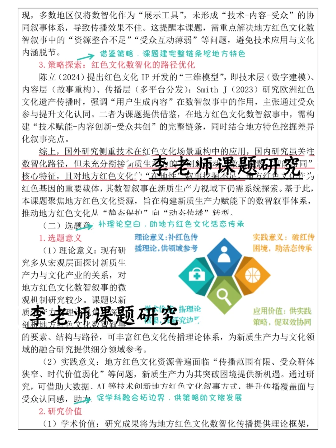 超新颖！新质生产力➕红色文化课题直接抄