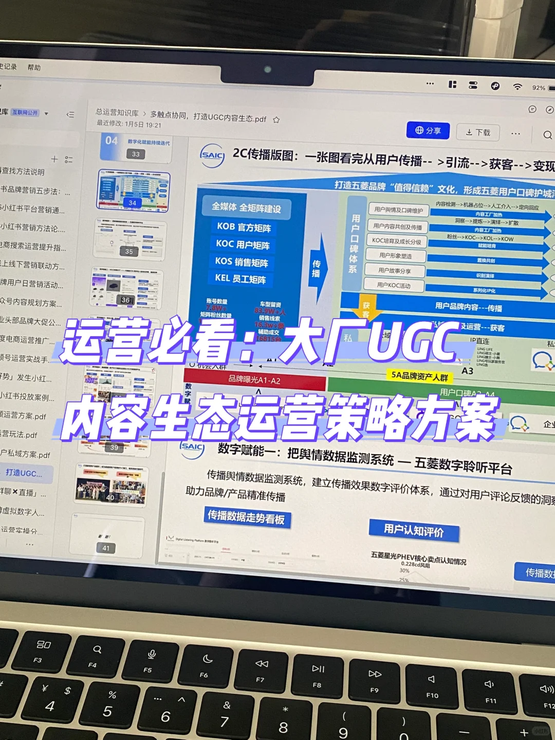 运营必看：大厂UGC内容生态运营策略方案！