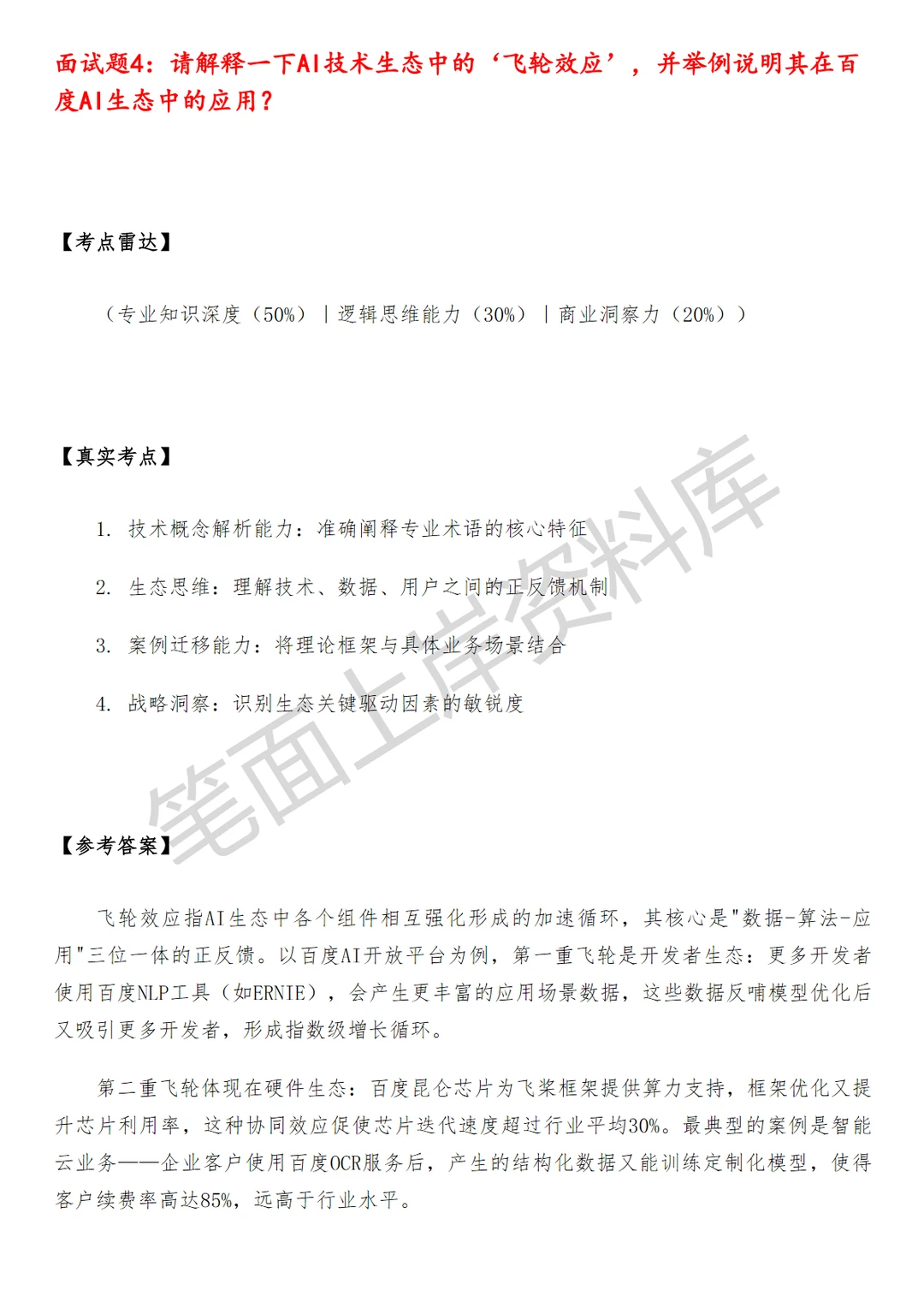 百度AI技术生态运营经理
