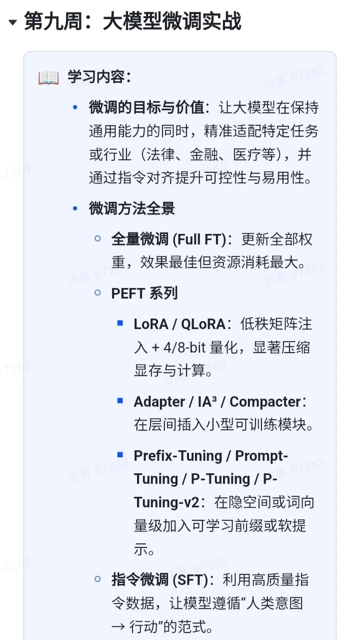 大模型1V1训练营报名啦丨零基础丨社招校招