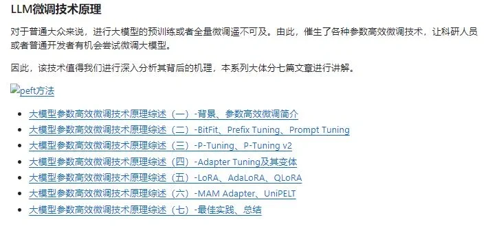 练完这些项目，你就是大模型大师！