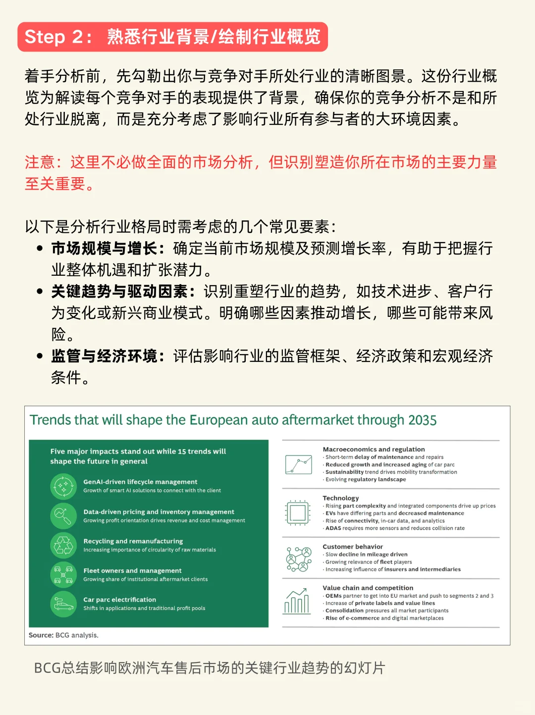 麦肯锡也在用的7步竞争分析法 ?