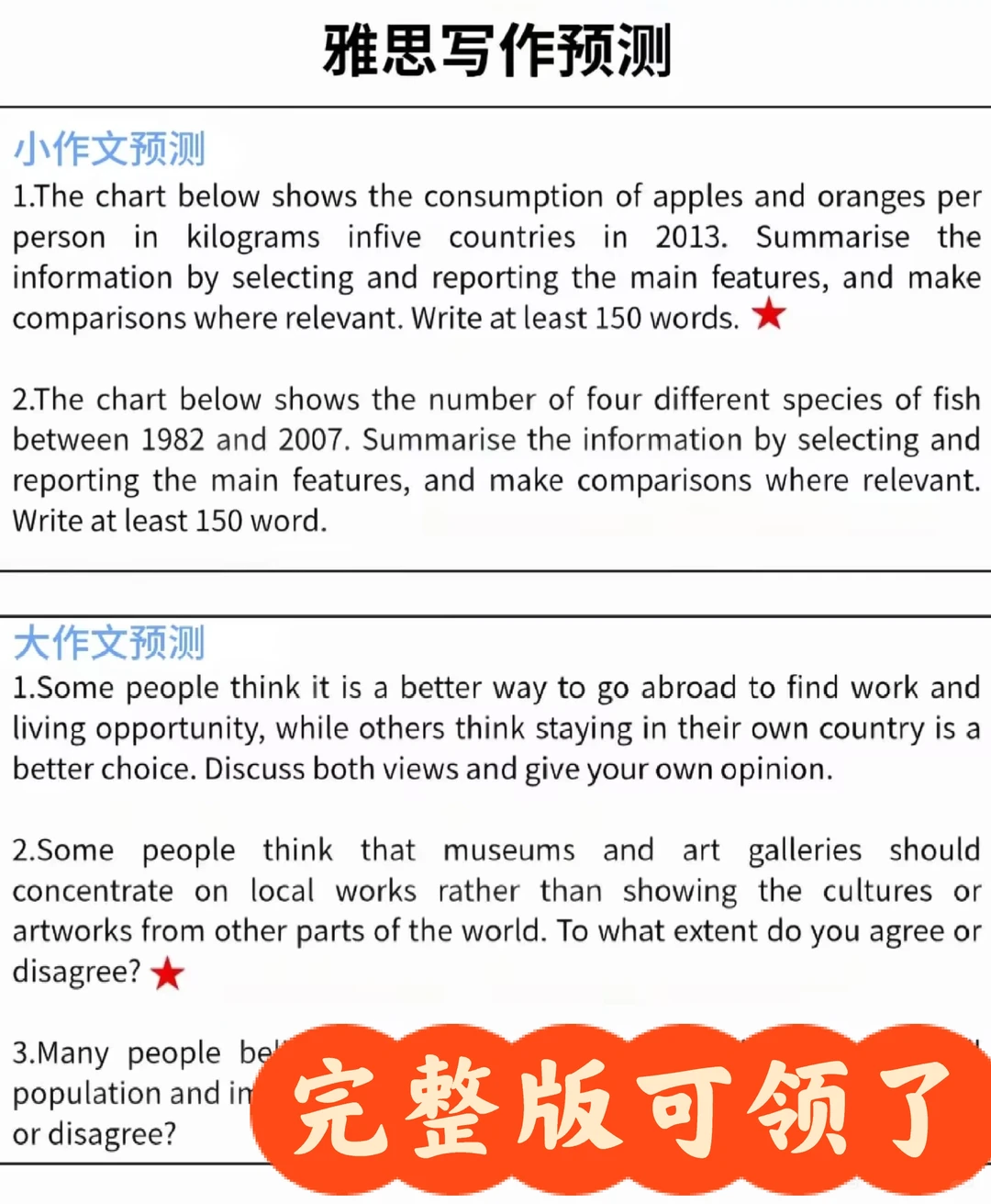 12月雅思写作考题越来越诡异，重复率简直离