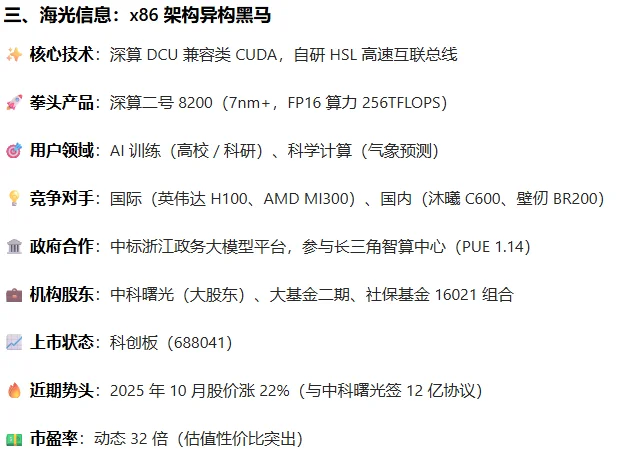 国产 GPU 厂商竞争力评价分析