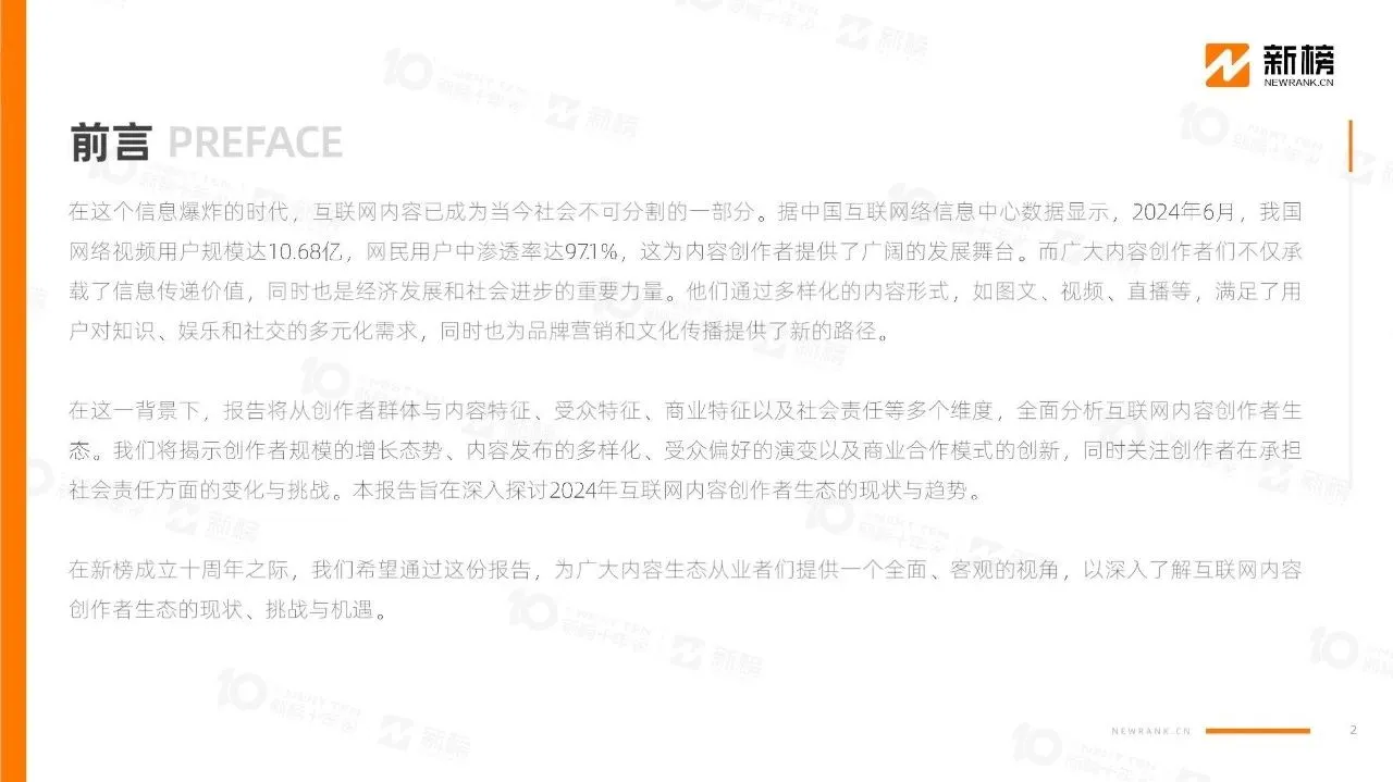2024年内容创作者生态报告