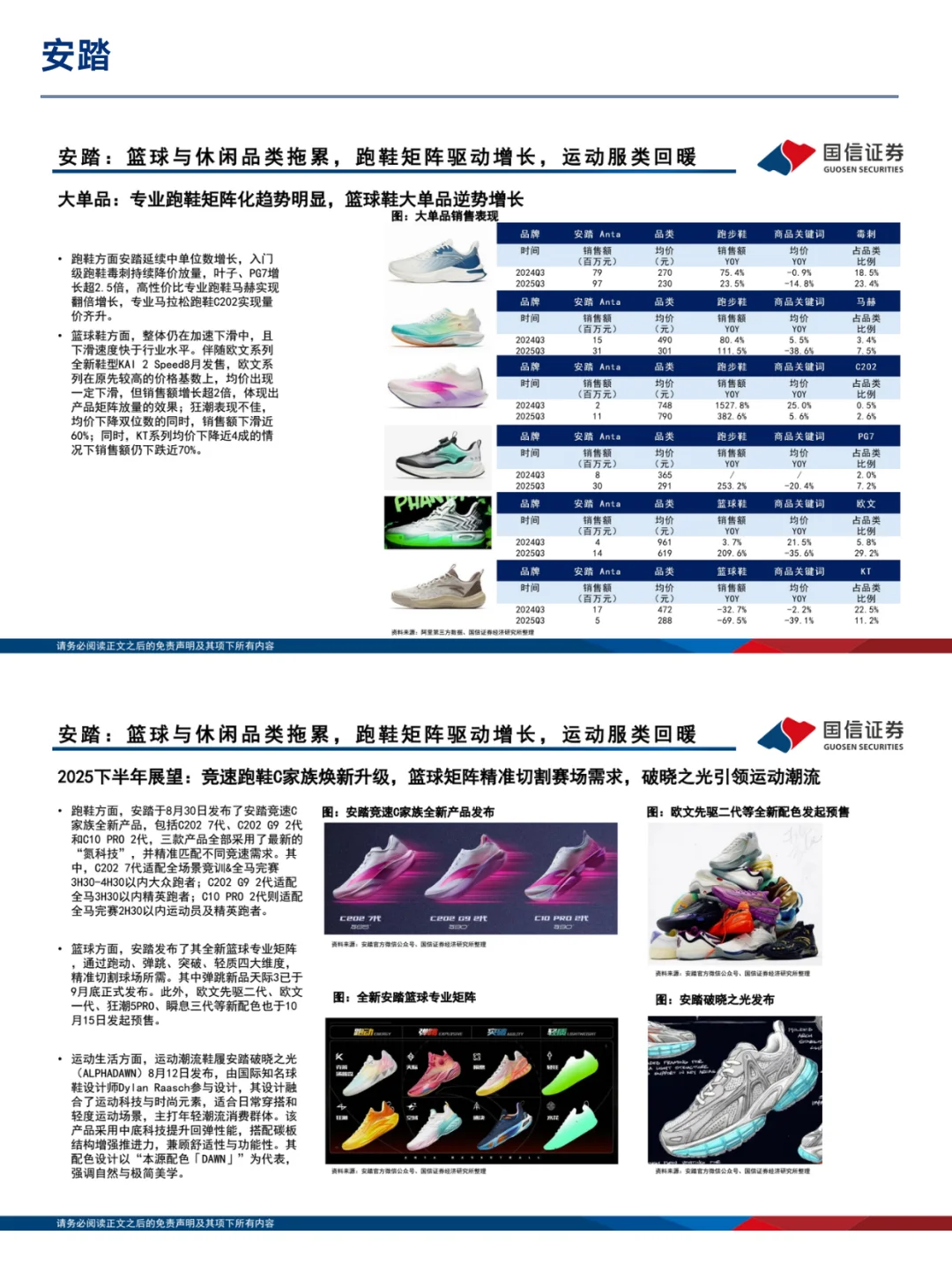 运动品牌战报 | 2025年Q3产品竞争回顾分析