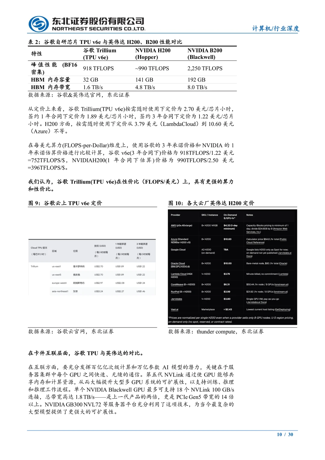 全球云服务厂商分析：AI与云业务驱动增长
