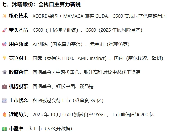 国产 GPU 厂商竞争力评价分析