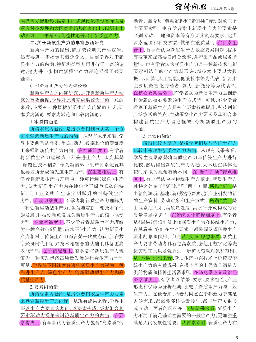【看文献203】新质生产力的研究现状与展望