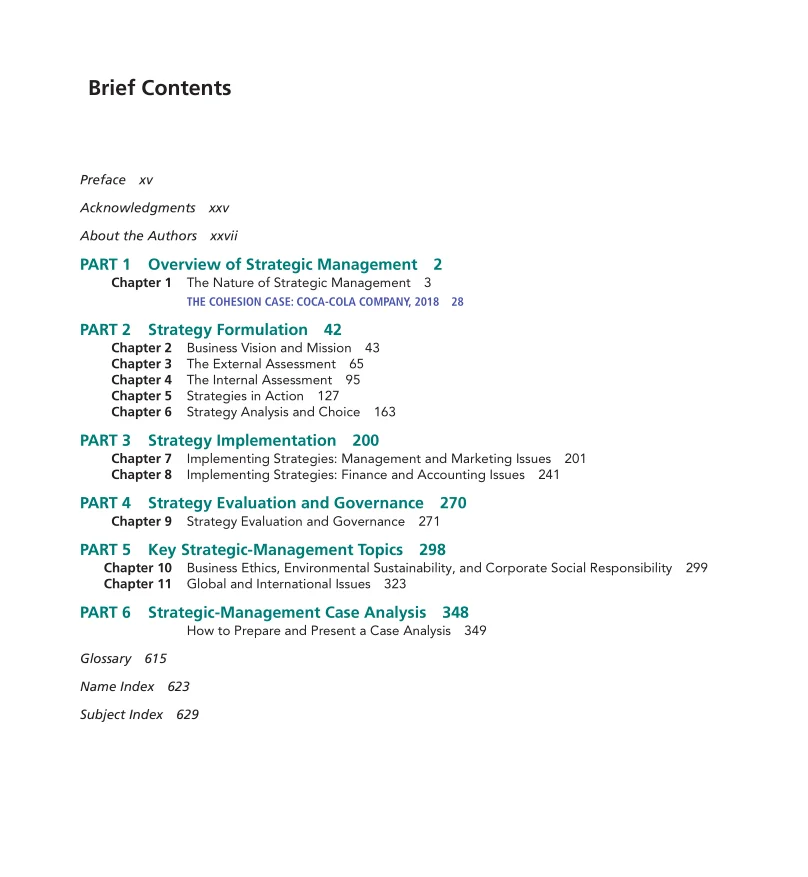 战略管理：竞争优势方法（概念与案例）（第