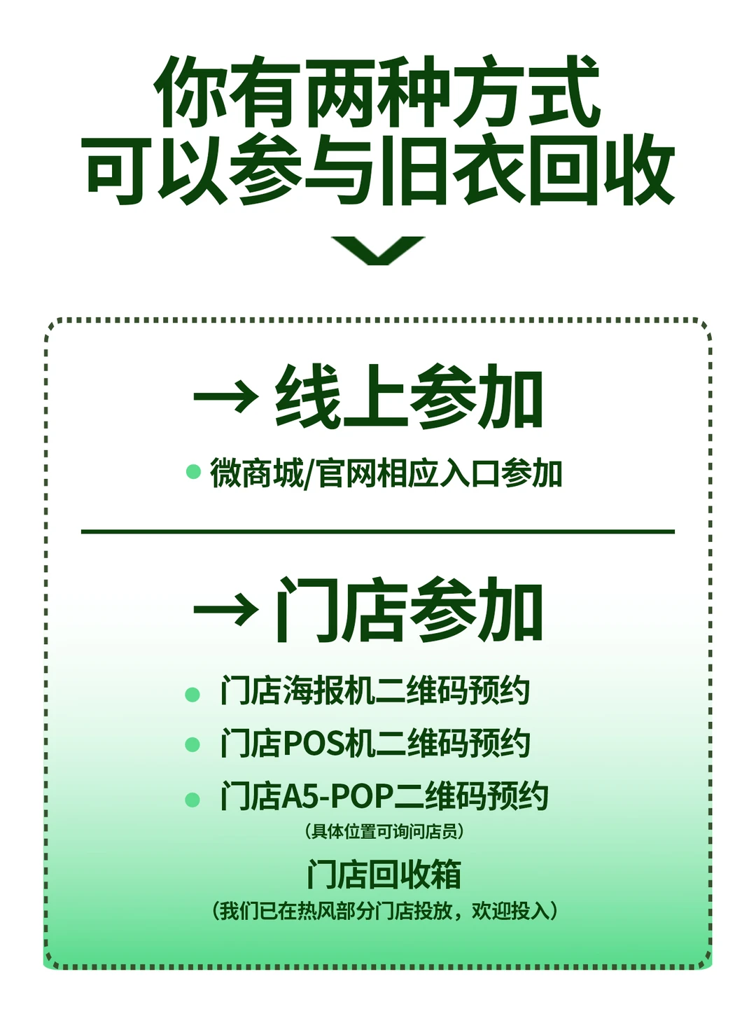 旧衣鞋回收｜衣橱断舍离 沙漠变绿地?