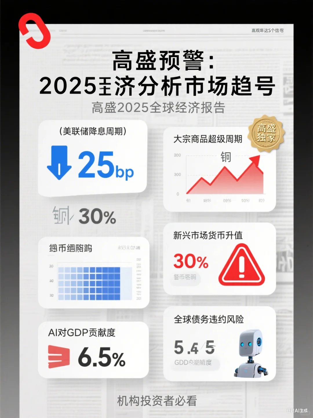 高盛研报合集，全球经济尽在掌握