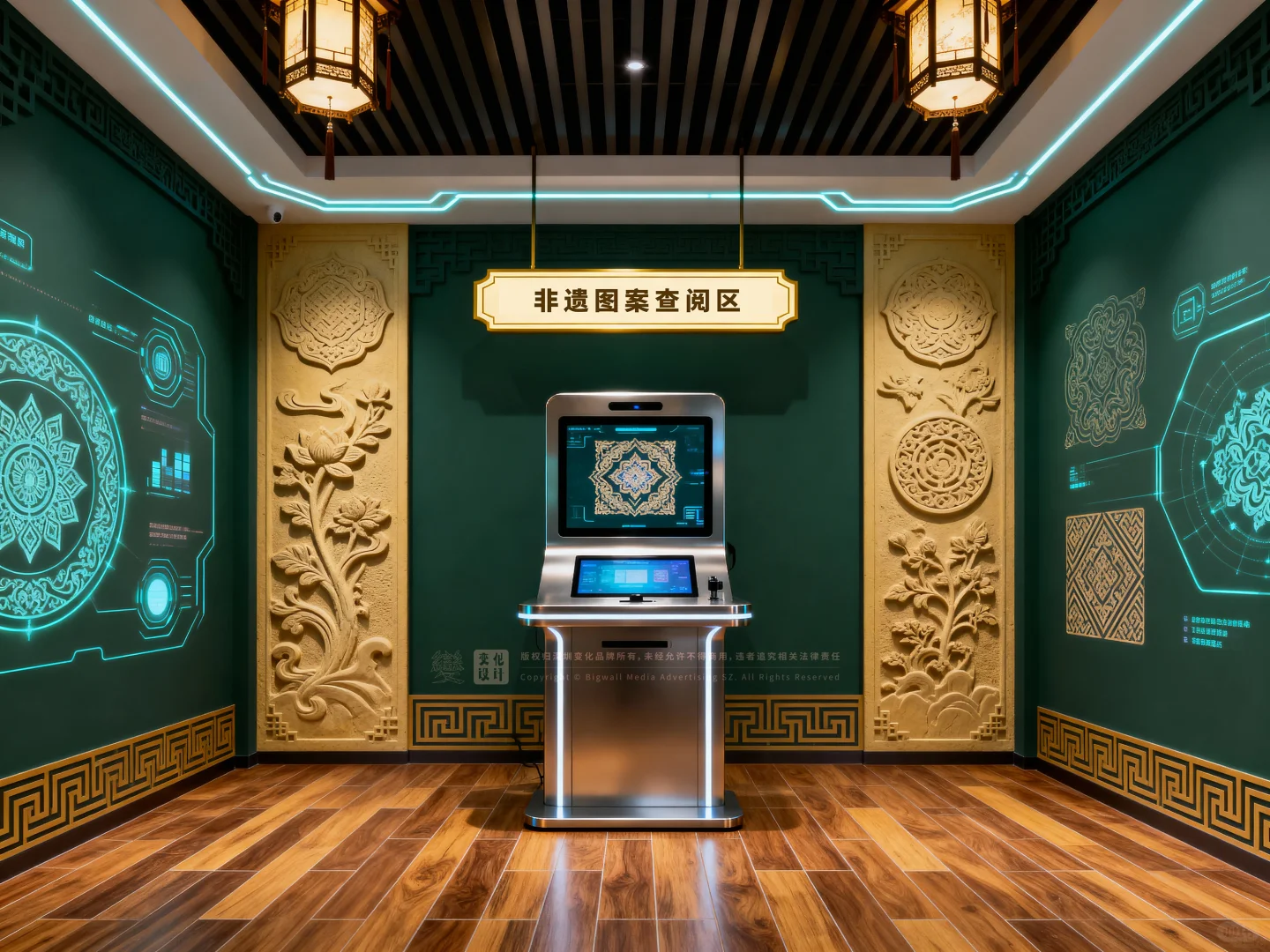 原创展厅设计案例｜非遗创新传承企业展厅