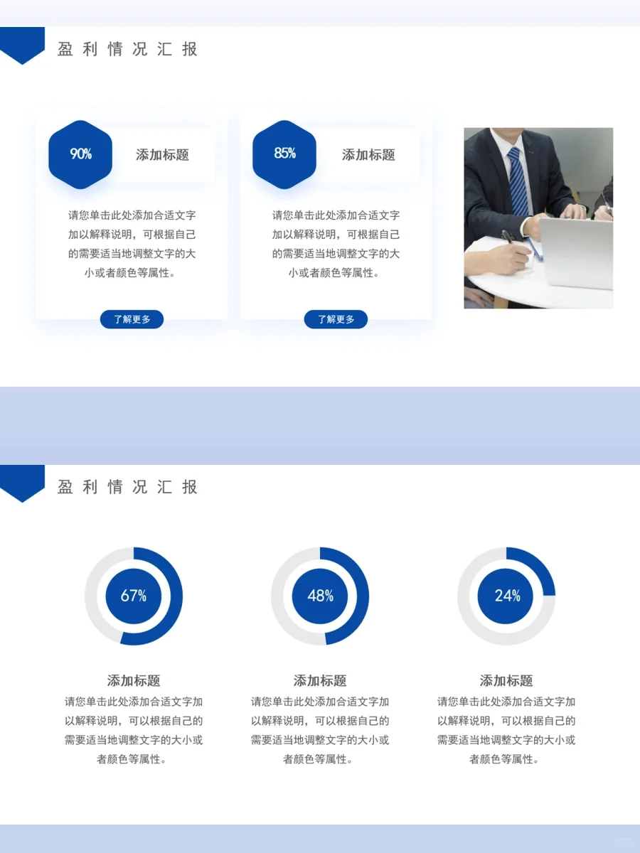 高级商务数据分析报告-PPT模板