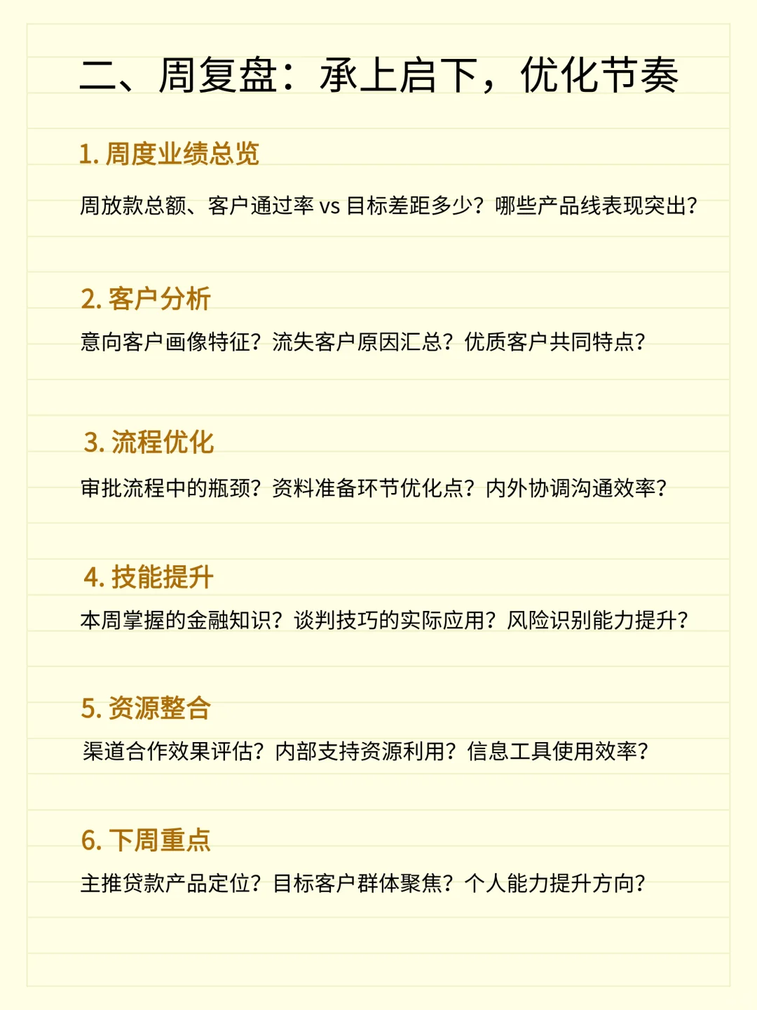 助贷中介新人入行必修|顶级复盘=人生开挂