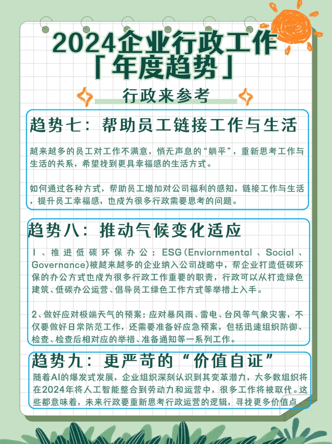 2024企业行政工作「年度趋势」