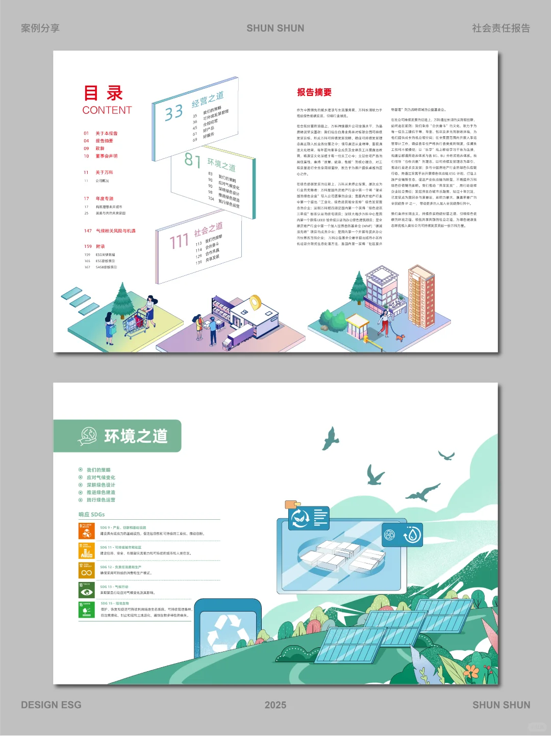 万科-社会责任报告案例分享