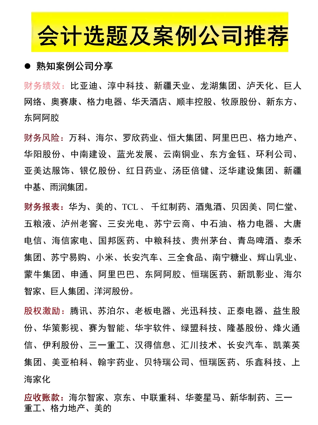 会计选题和论文案例公司真的不难写啊！