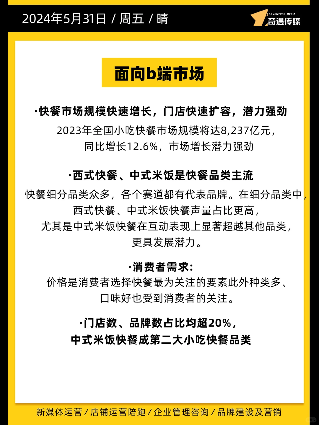 2024年中式快餐行业分析报告