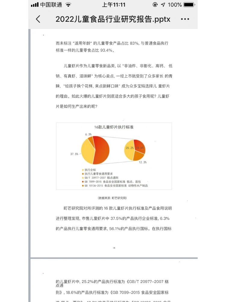 2022儿童食品行业研究报告