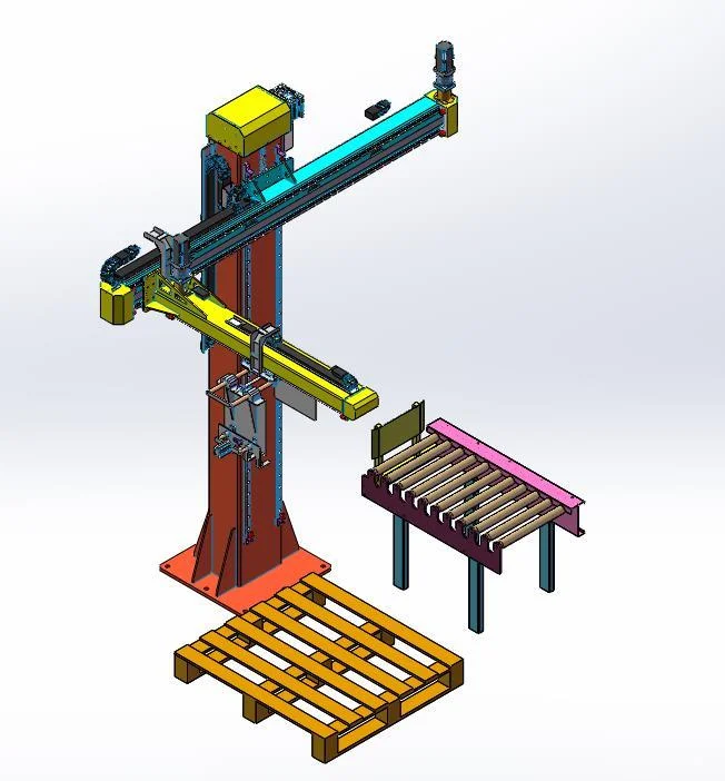 滁州全自动码垛机器人机构推荐:奥...