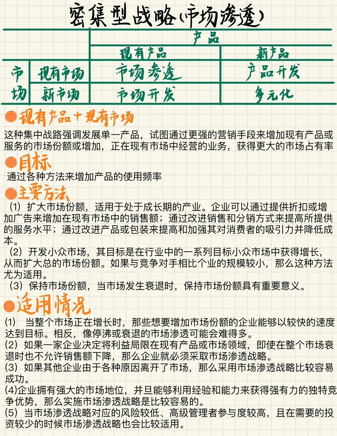 SWOT分析➕战略选择框架