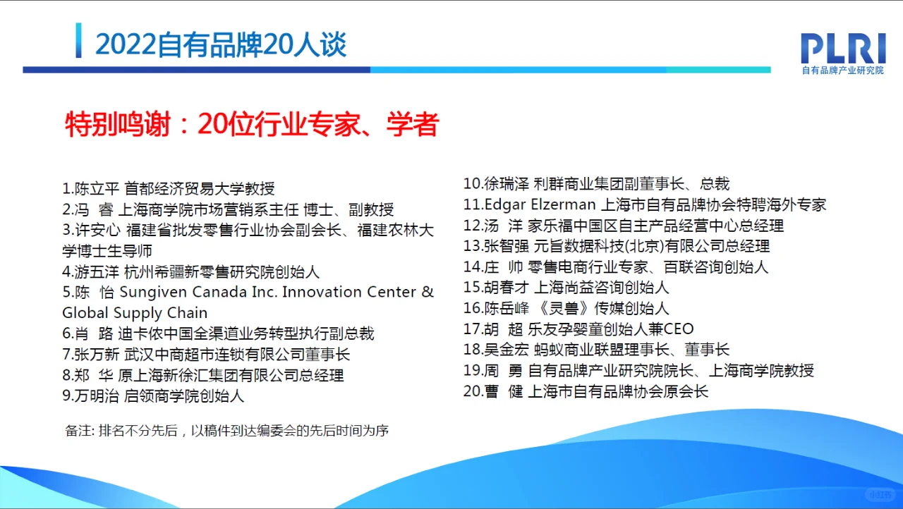 零售行业报告｜中国自有品牌发展研究报告