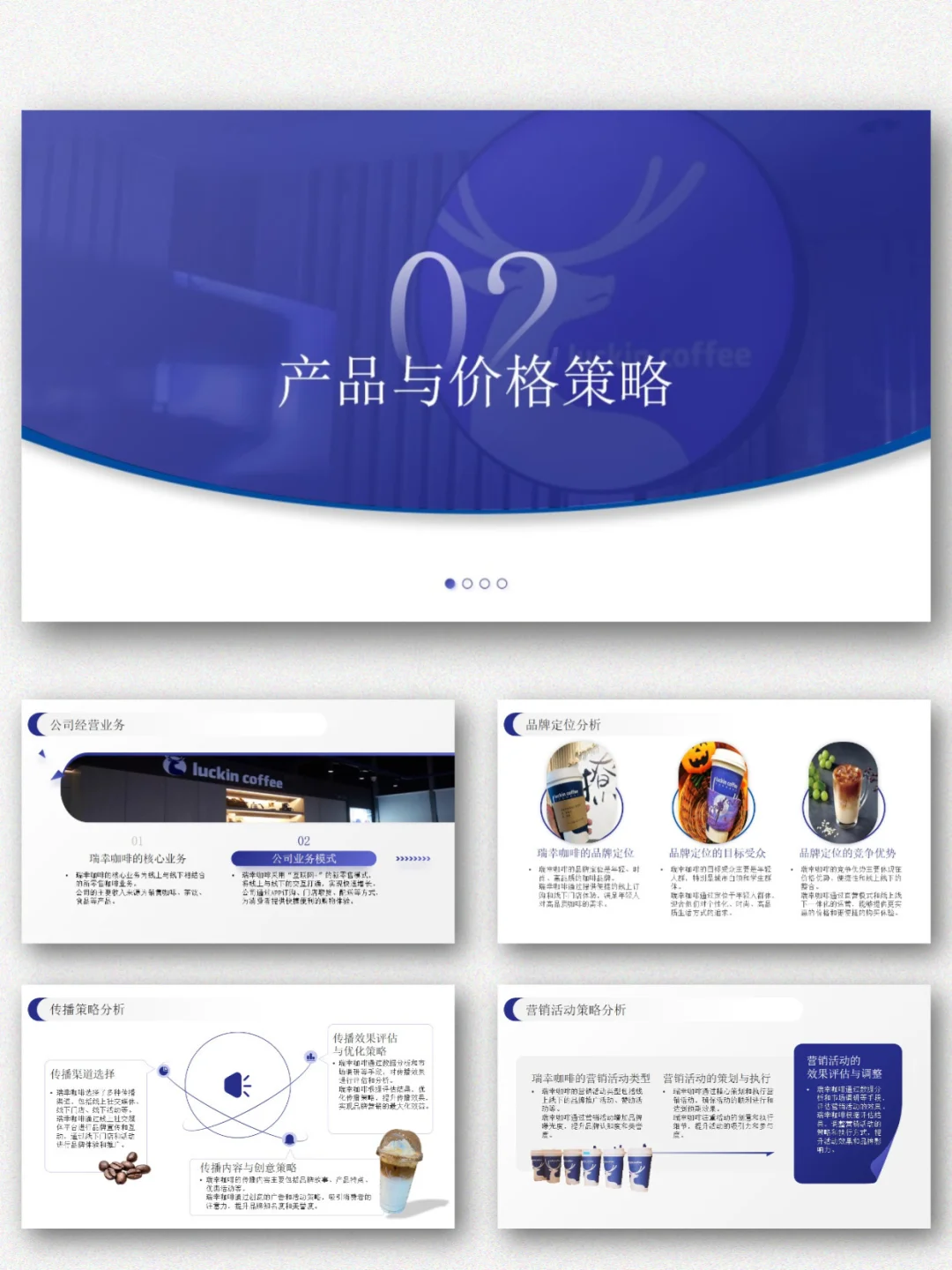 瑞幸咖啡品牌营销策划分析PPT