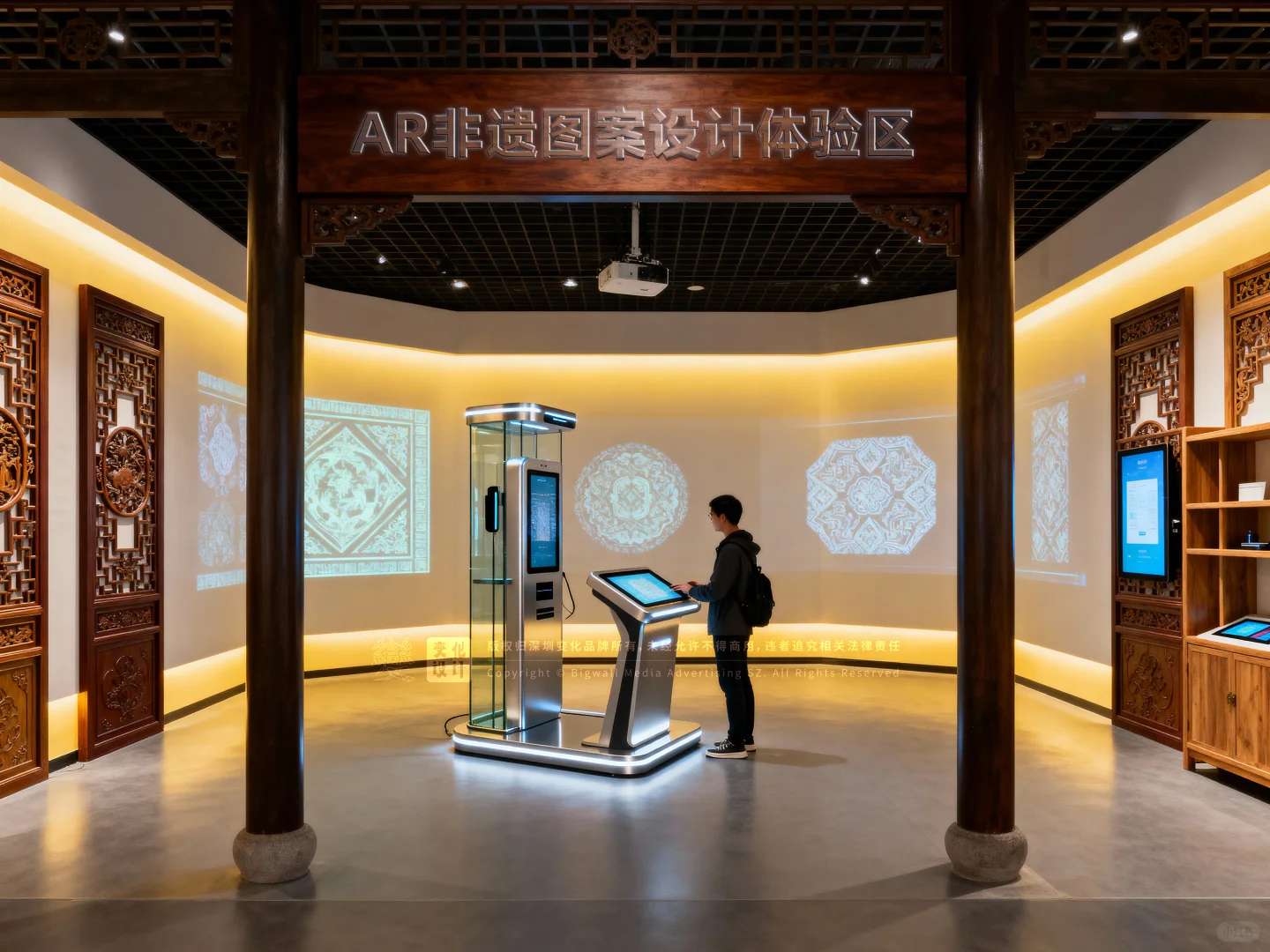 原创展厅设计案例｜非遗创新传承企业展厅