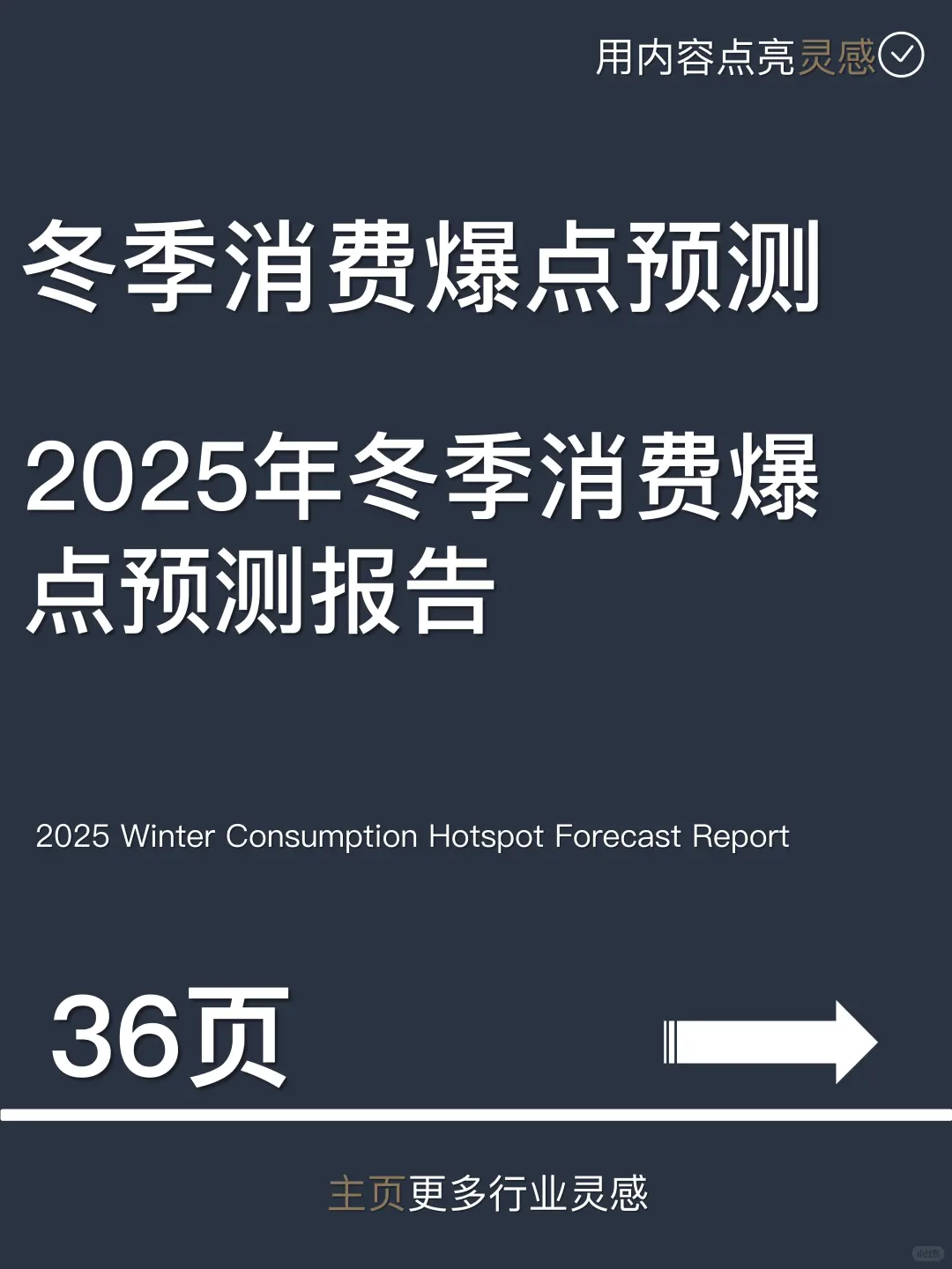 2025年冬季消费爆点预测报告