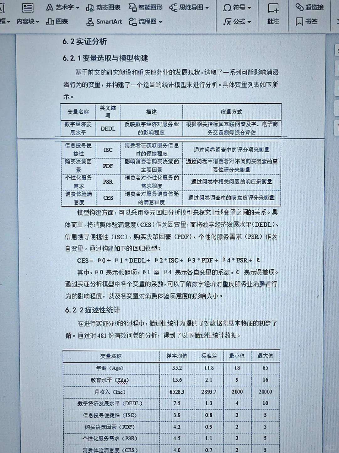不会写实证分析的宝子参考这篇