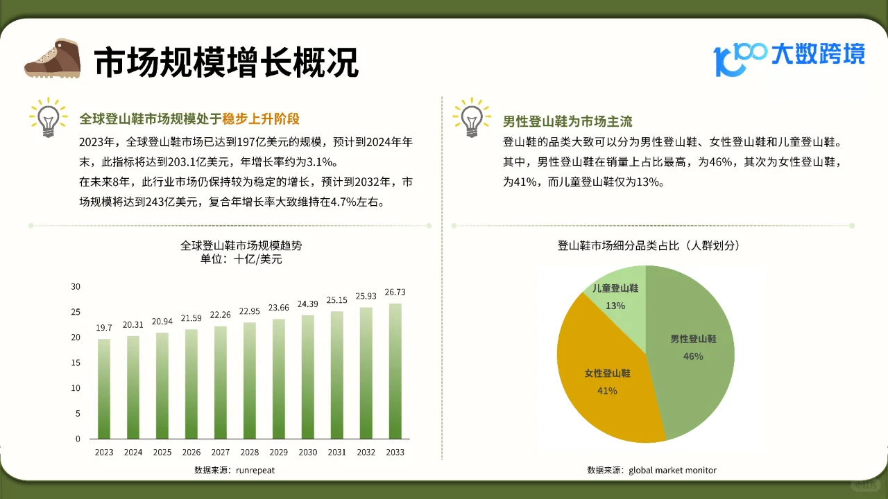 2025全球登山鞋市场洞察报告