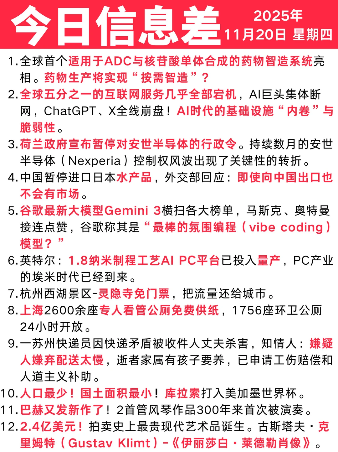 药物生产将实现“按需智造”？｜11 ?️ 20 日