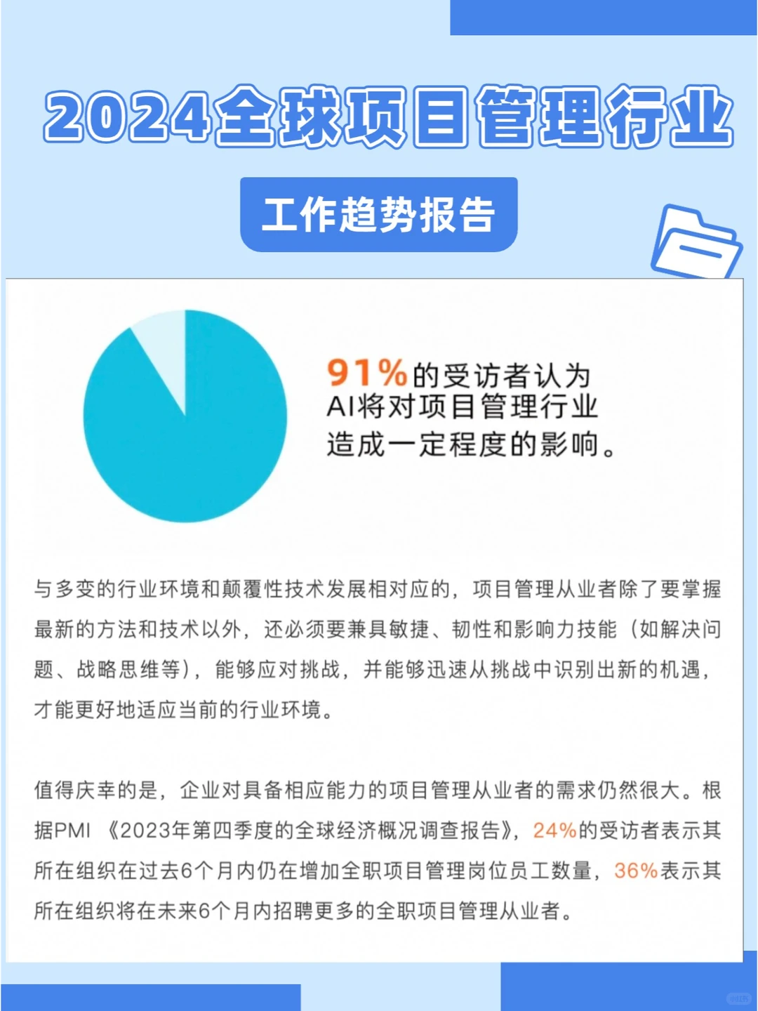 轻松get|2024项目管理行业趋势报告?