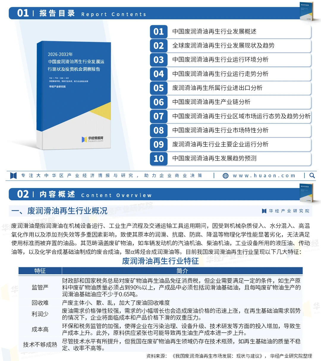 2025年中国废润滑油再生行业市场深度报告