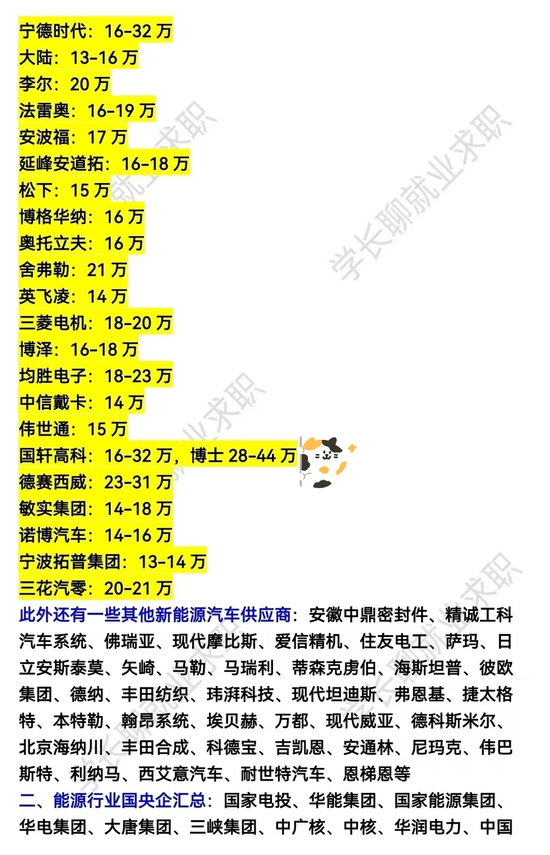 新能源及汽车行业全收录❗