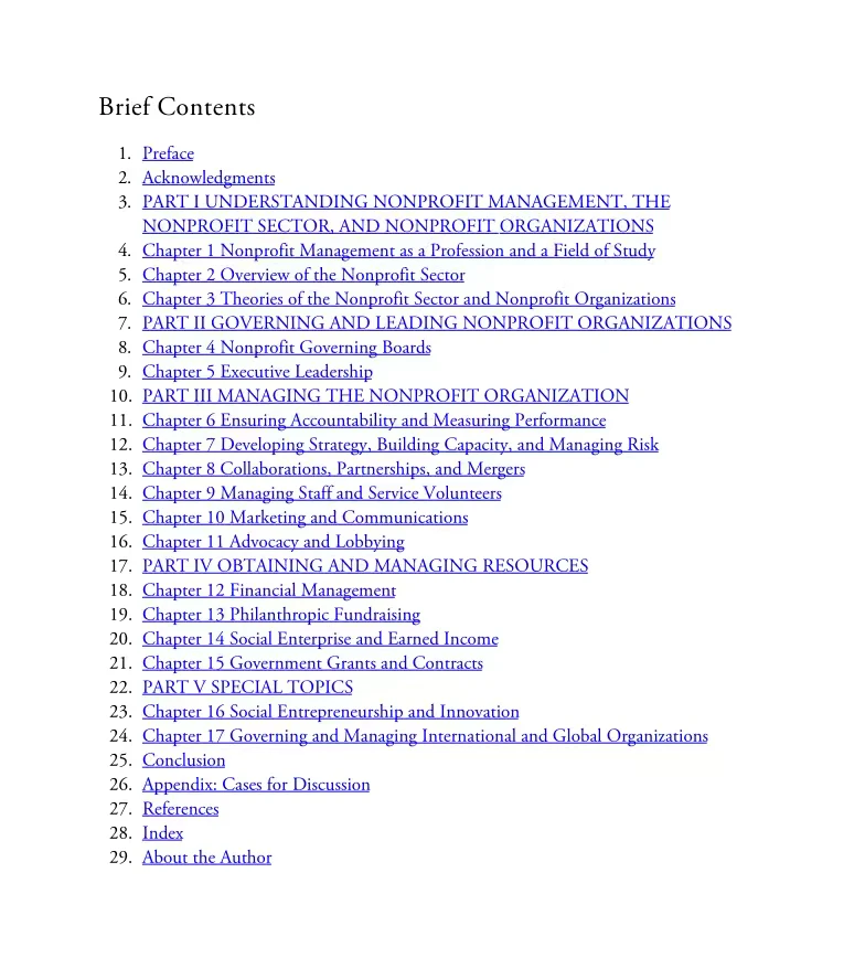 非营利组织管理：原理与实务（第 5 版）